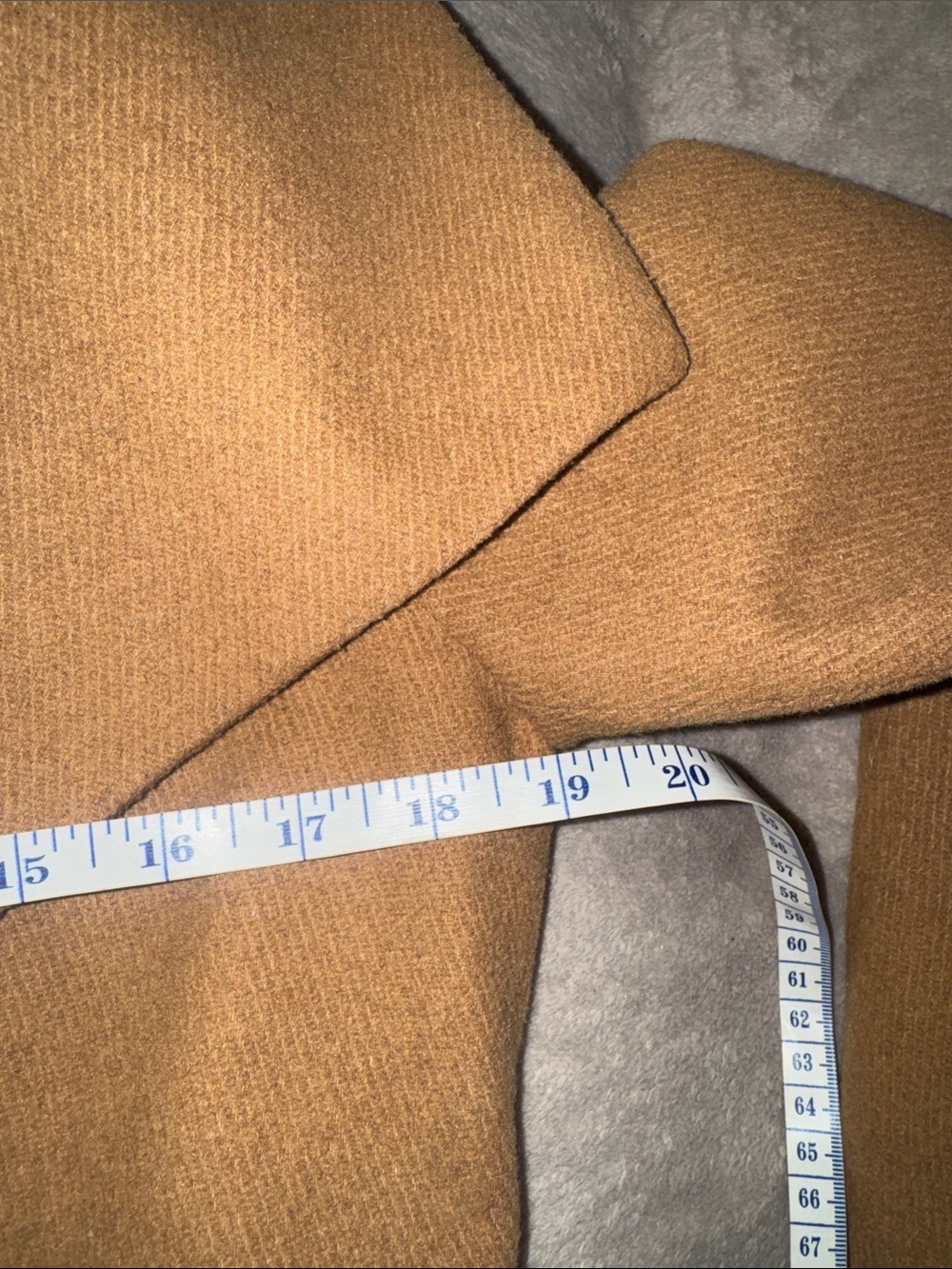 Express Women's Camel Wrap Coat - Picture 10 of 12